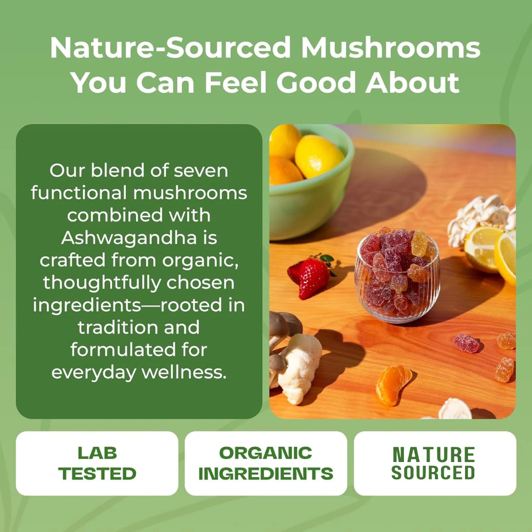 Innovex™ Mushroom Ashwagandha Gummies