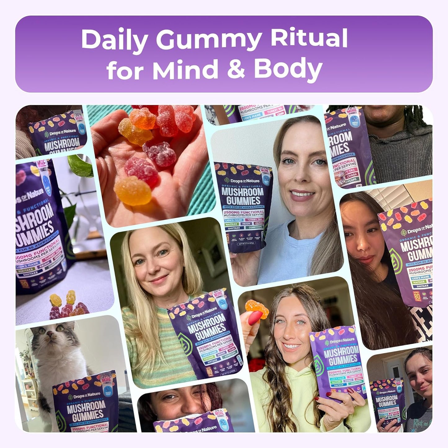 Innovex™ Mushroom Ashwagandha Gummies